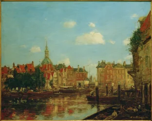 Gezicht op Dordrecht