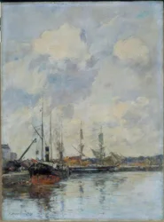 Het havenbassin