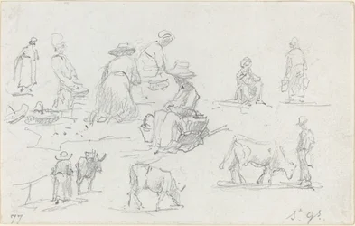 Boeren en koeien [recto]