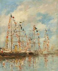 Jachthaven bij Trouville-Deauville