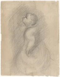 Baby, van opzij gezien