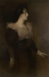Portret van Pauline Ménard-Dorian 1870-1941, c. 1890