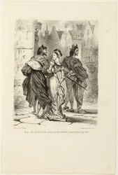 Faust probeert Marguerite te verleiden, uit Faust