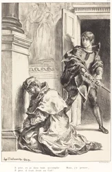 Hamlet wordt Verleid om de Koning te Doden Act III, Scene III, 1834-1843