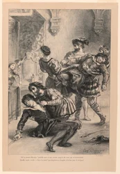 Illustratie voor Hamlet: De Dood van Hamlet (V,2)