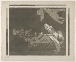 Interieur van een militair ziekenhuis, 1828 of eerder