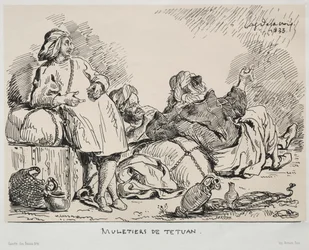 Muilezeldrijvers van Tétouan