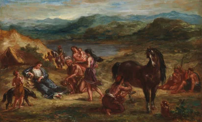 Ovidius onder de Scythen, 1862