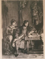 Scène uit Goethe