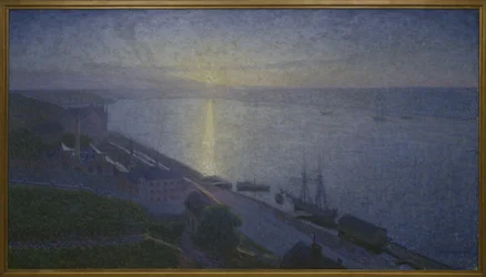 Zonsondergang, 1895