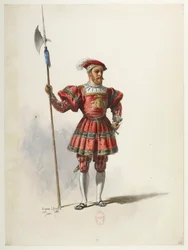 Btv1b84558104 36 - Saint-Saëns - Henry VIII - Maquettes de costumes - Lacoste - 36. Kostuum