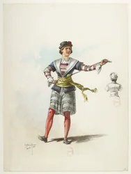 Btv1b84558104 46 - Saint-Saëns - Henry VIII - Kostuummodellen - Lacoste - 46. Kostuum