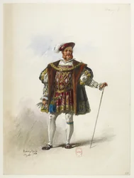 Btv1b84558104 59 - Saint-Saëns - Henry VIII - Kostuummaquettes - Lacoste - 59. Hendrik VIII