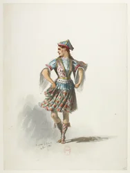 Btv1b84558104 67 - Saint-Saëns - Henry VIII - Maquettes de costumes - Lacoste - 65e Kostuum