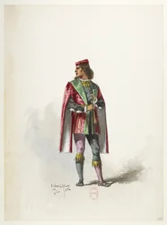 Btv1b84558104 69 - Saint-Saëns - Henry VIII - Maquettes de costumes - Lacoste - 67e Kostuum