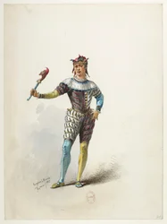 Btv1b84558104 75 - Saint-Saëns - Henry VIII - Kostuummodellen - Lacoste - 71. De dwaas van de koning. De dwaas van de koning