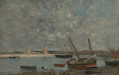 Duits: Camaret. De haven Camaret: De haven