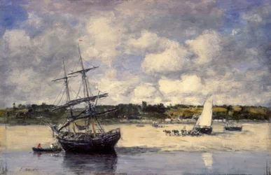 Portrieux - De kust bij eb