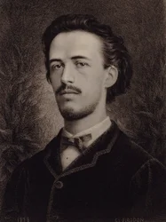 Portret van de componist Benjamin Godard 1849-1895