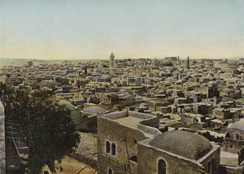 Jeruzalem vanuit het noorden