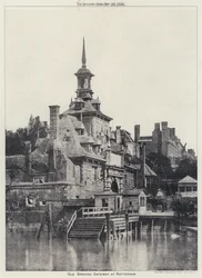 Oude Spaanse poort in Rotterdam