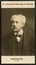 Pablo Martin Meliton de Sarasate, Musicus