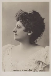 Teresa Carreño, Venezolaanse pianiste, zangeres, componiste en dirigent