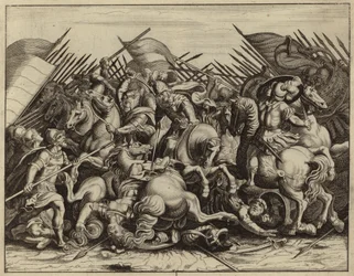 Alexander vecht tegen Demetrius en Jonathan vecht tegen Appolonius