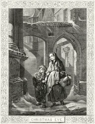 Kerstavond (gravure)