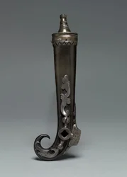 Gecombineerde priming fles en radslot sleutel, ca. 1600-50