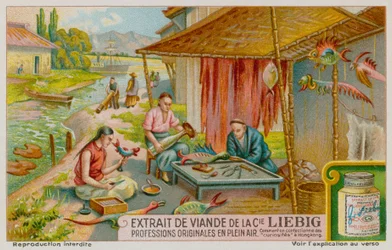 Ambachtslieden maken curiosa in Hong Kong