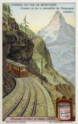 Gornergrat tandradspoorweg, Zwitserland