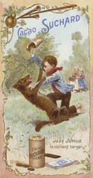 Jean-Baptiste Jupille, Franse herdersjongen die een hondsdolle hond afweerde om te voorkomen dat hij andere kinderen aanviel