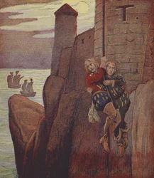 Klaus Störtebeker (kleurenlitho)