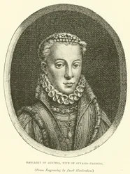 Margaretha van Oostenrijk, vrouw van Ottavio Farnese