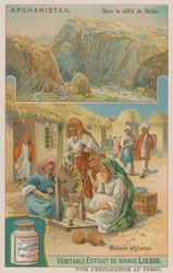 De Bolan-pas en een Afghaans huis