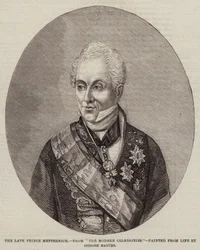 De overleden prins Metternich