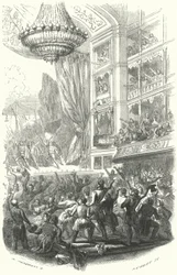 Het begin van de Belgische Revolutie: uitvoering van Daniel Auber