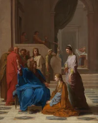 Christus in het huis van Martha