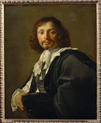 Portret man (schilderij op doek)