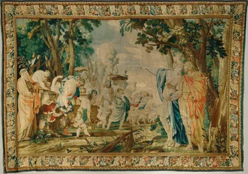 Poliphilo woont de triomf van Bacchus bij