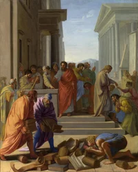 Sint Paulus predikt in Efeze