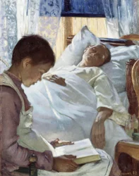 Reflectie in Blauw, 1887