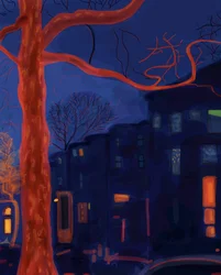 7th Street, Brooklyn, 2016 (digitale kunst)