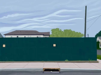 Bouwloods, Brooklyn, 2025 (digitale kunst)