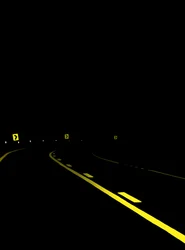 Driving The Road At Night # 7 Brooklyn (digitale kunst)