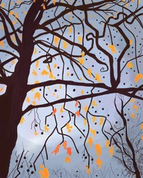 Londen Planetree , Brooklyn (digitale kunst)