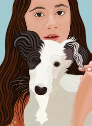 Minnie en Ava (digitale kunst)