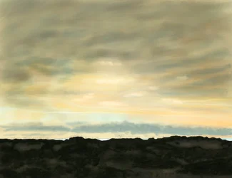 Zwanenstrand, duinen en lucht