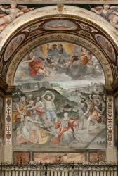 Fresco De Steniging van Stefanus, c.1550 (fresco)